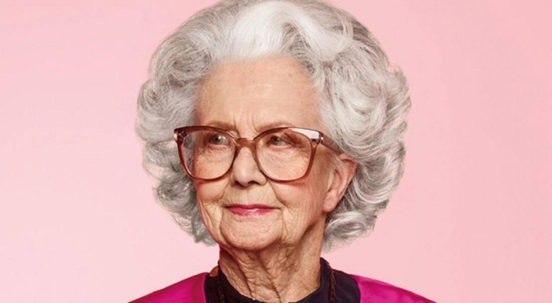 100-летняя модель в новом выпуске Vogue