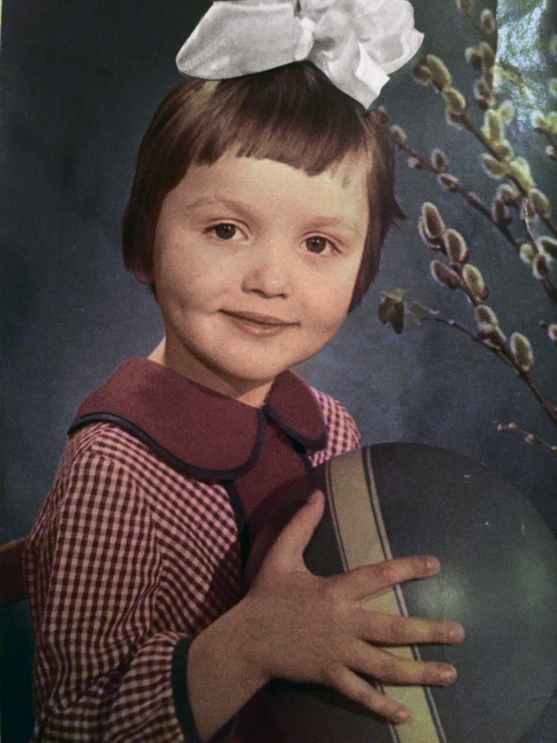 Ольга Полякова в детстве