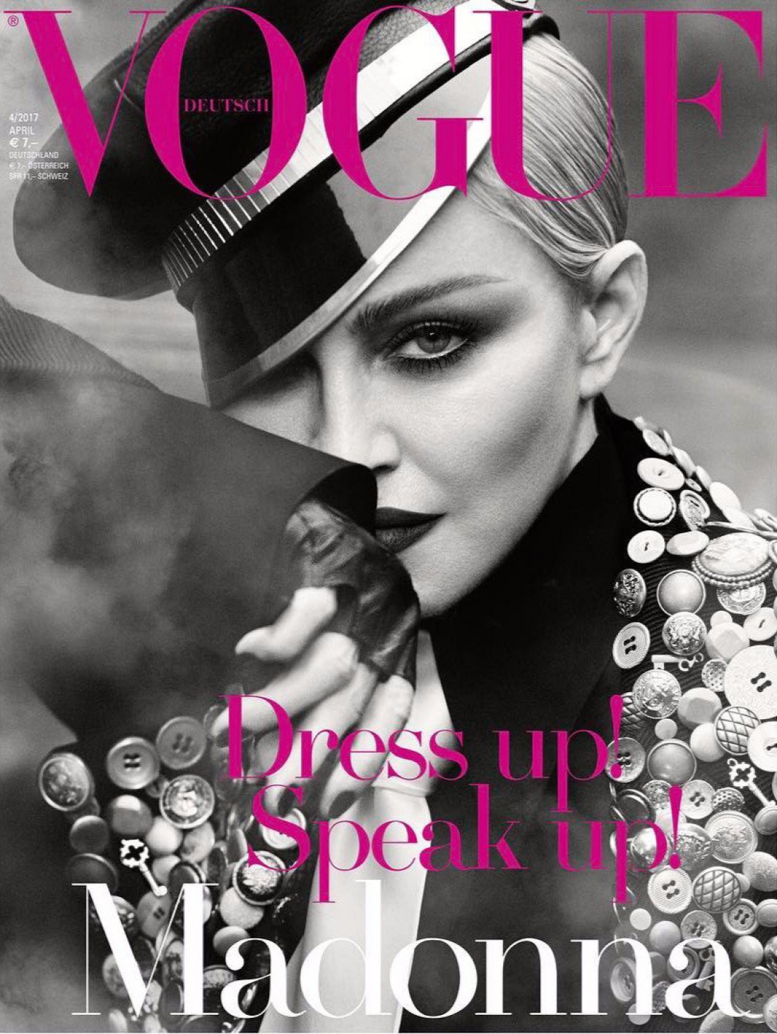 Мадонна в новом выпуске немецкого Vogue