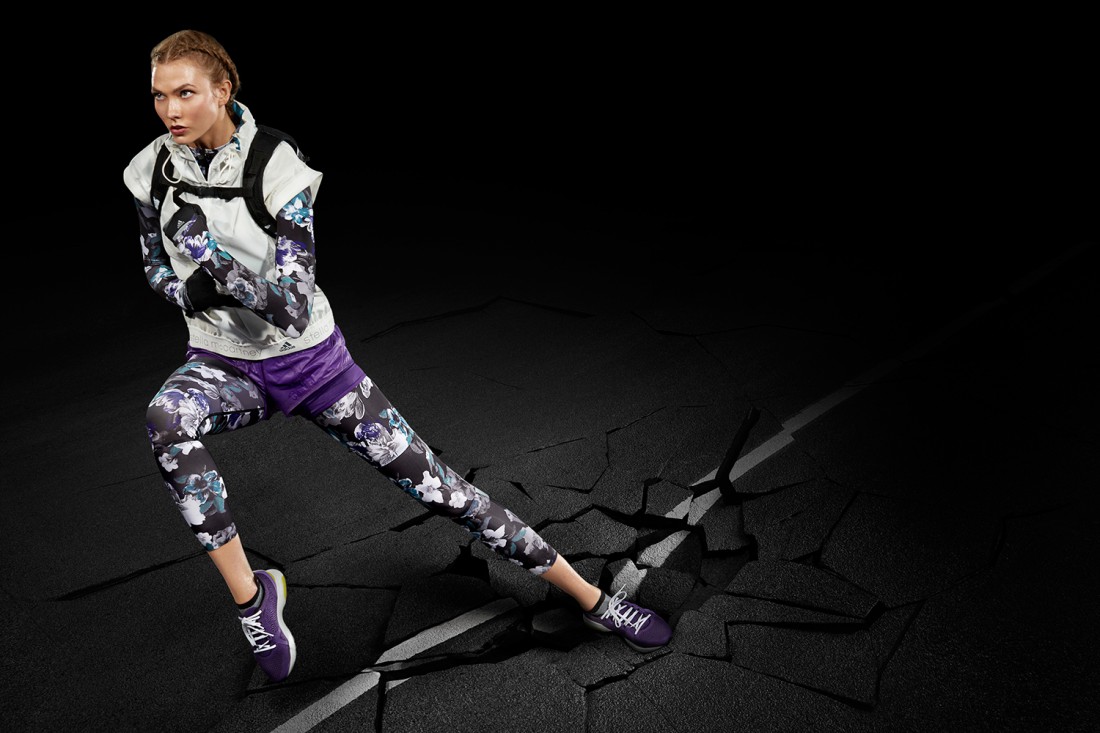 Карли Клосс для adidas by Stella McCartney