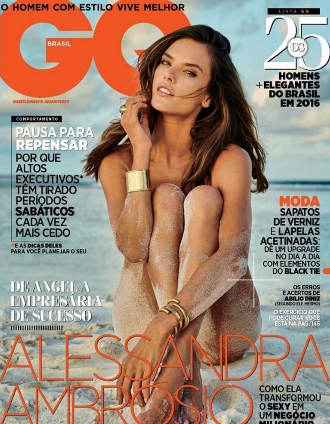 Алессандра Амбросио в фотосете GQ Brasil
