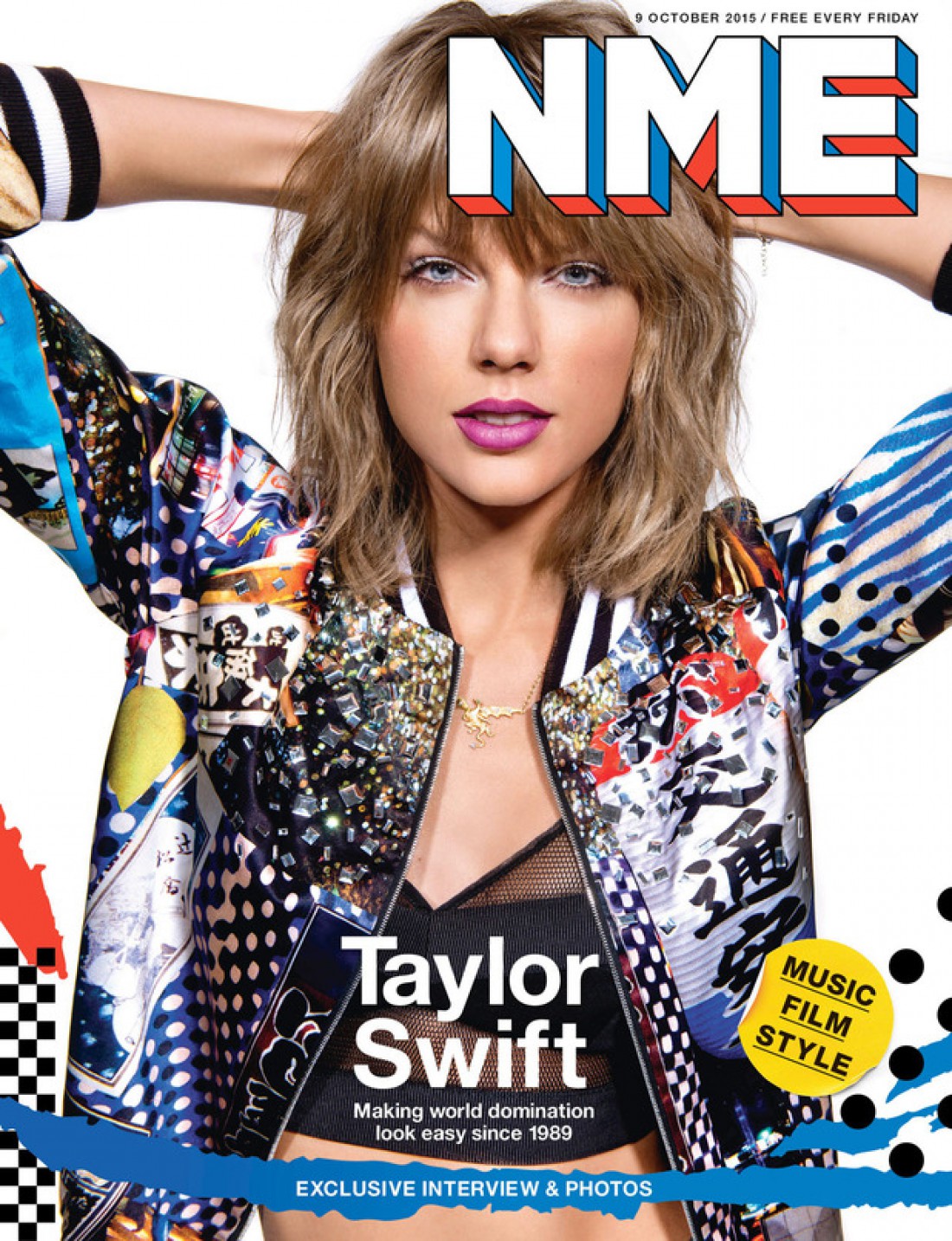 Тейлор Свифт в новой фотосессии для NME Magazine