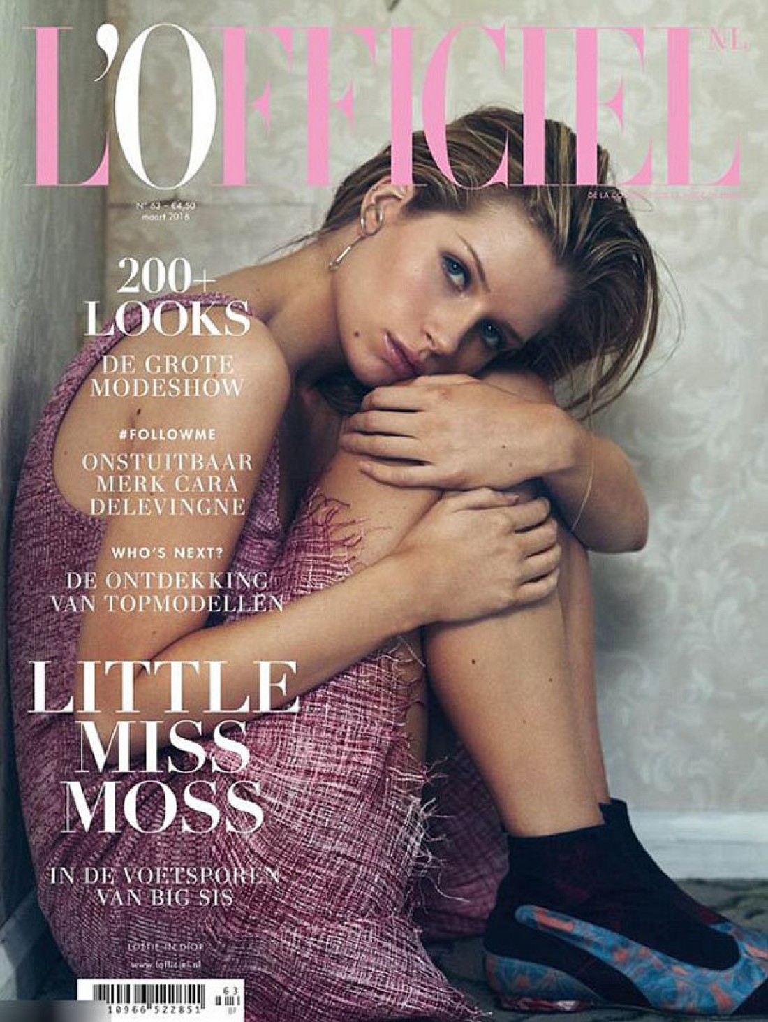 Лотти Мосс на обложке L’Officiel