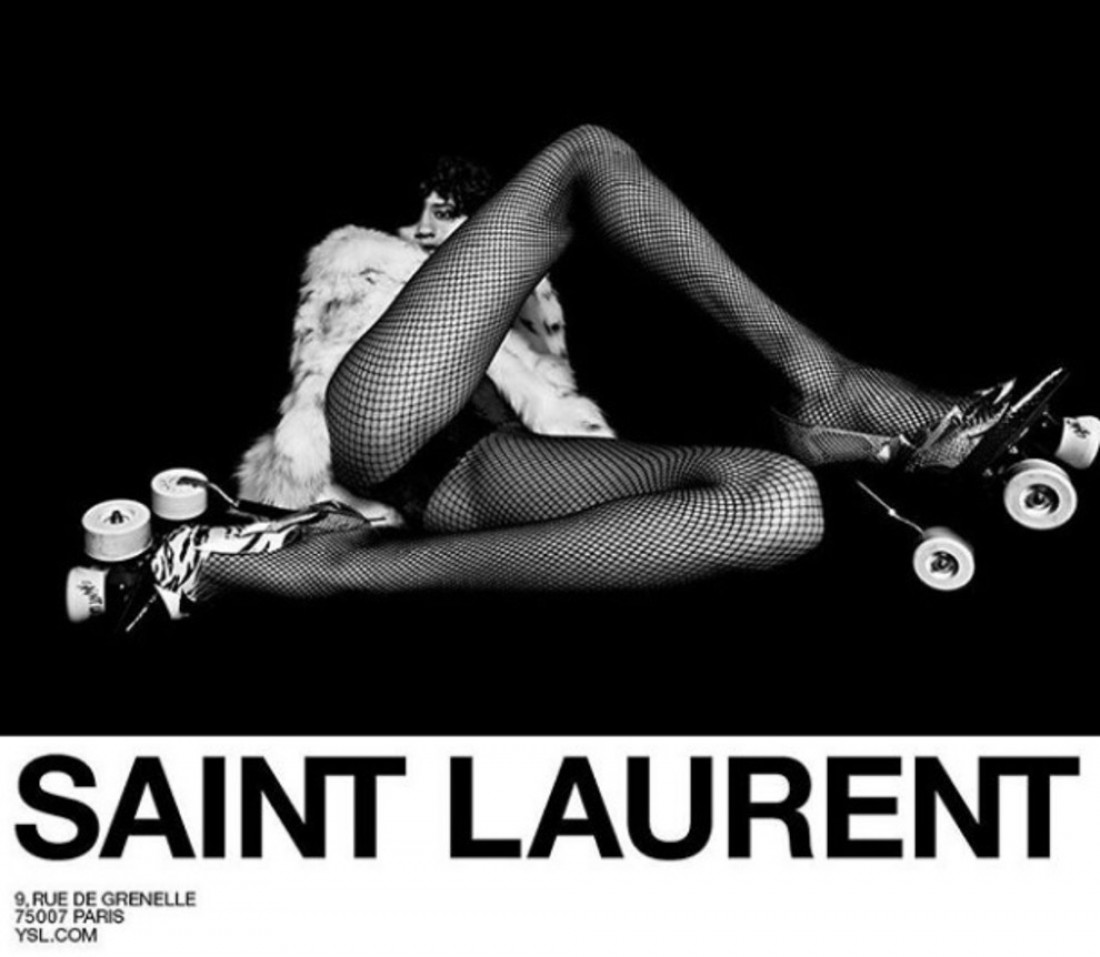Туфли-ролики от Saint Laurent