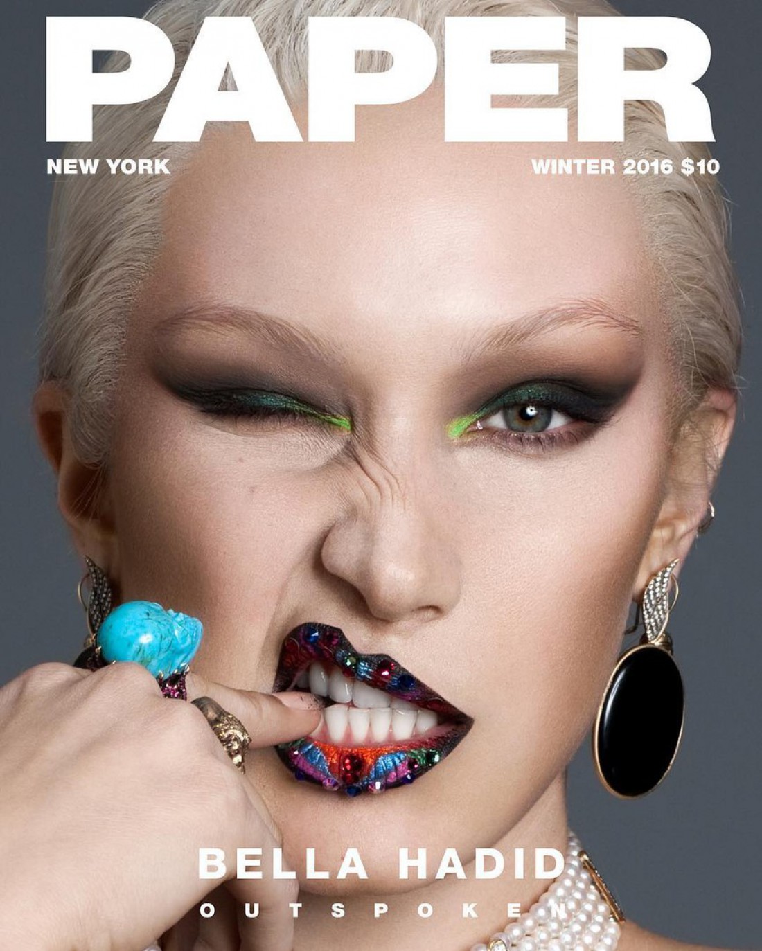 Белла Хадид в фотосессии для Paper