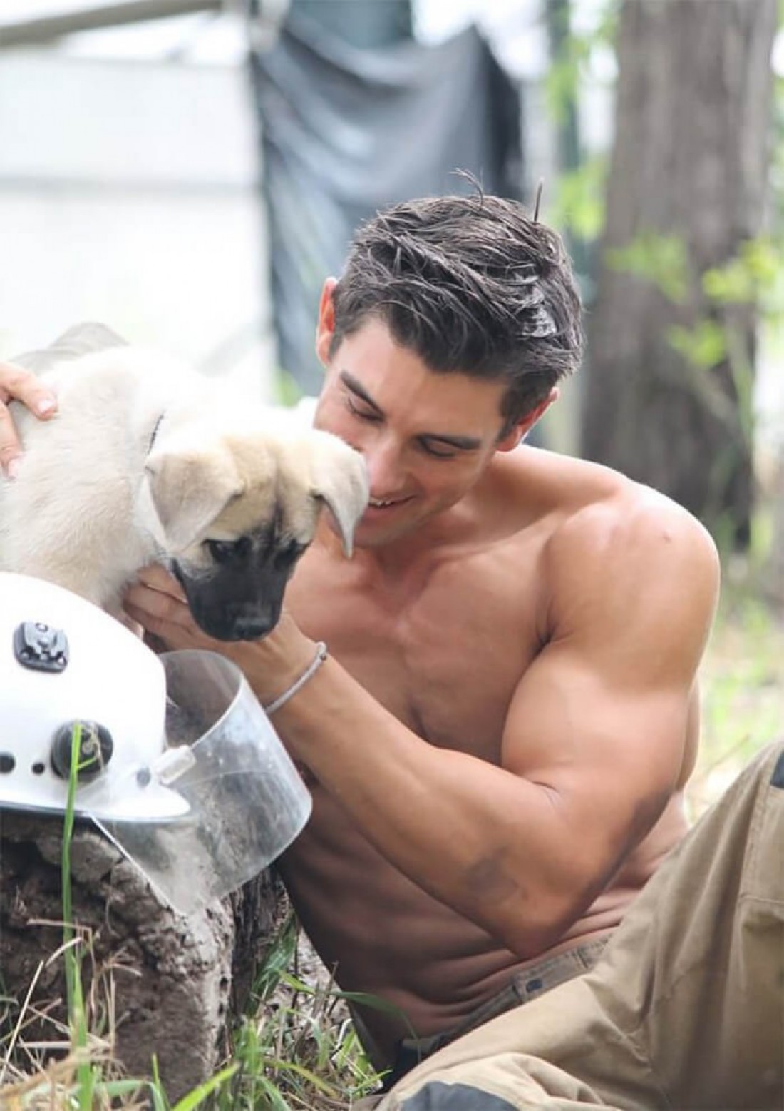 Съемка для Australian Firefighters Calendar 2018