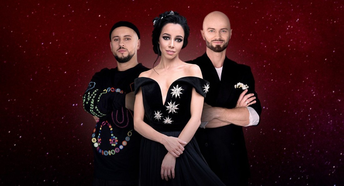 Члены жюри проекта Танці з зірками: MONATIK, Екатерина Кухар, Влад Яма