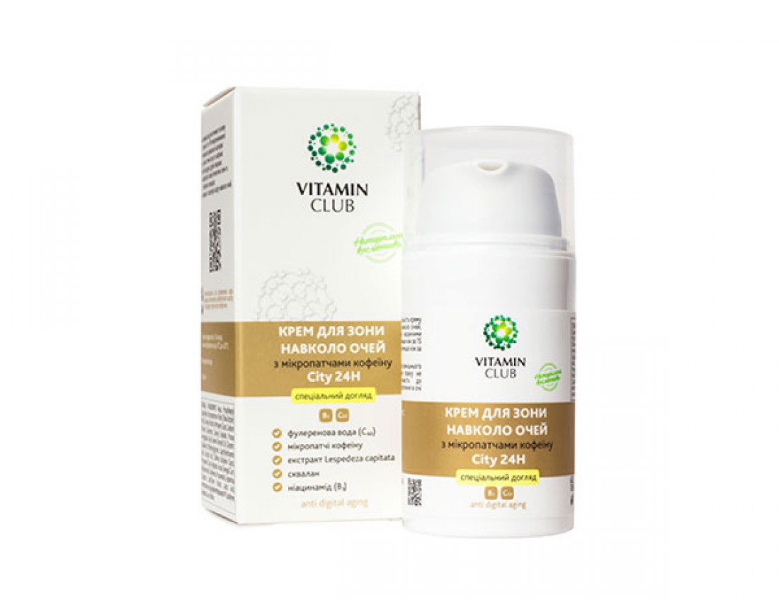Крем City24H для зоны вокруг глаз от VitaminClub