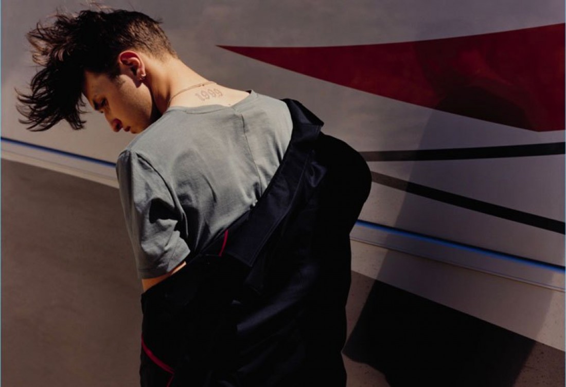 Анвар Хадид в рекламной кампании Hugo Boss