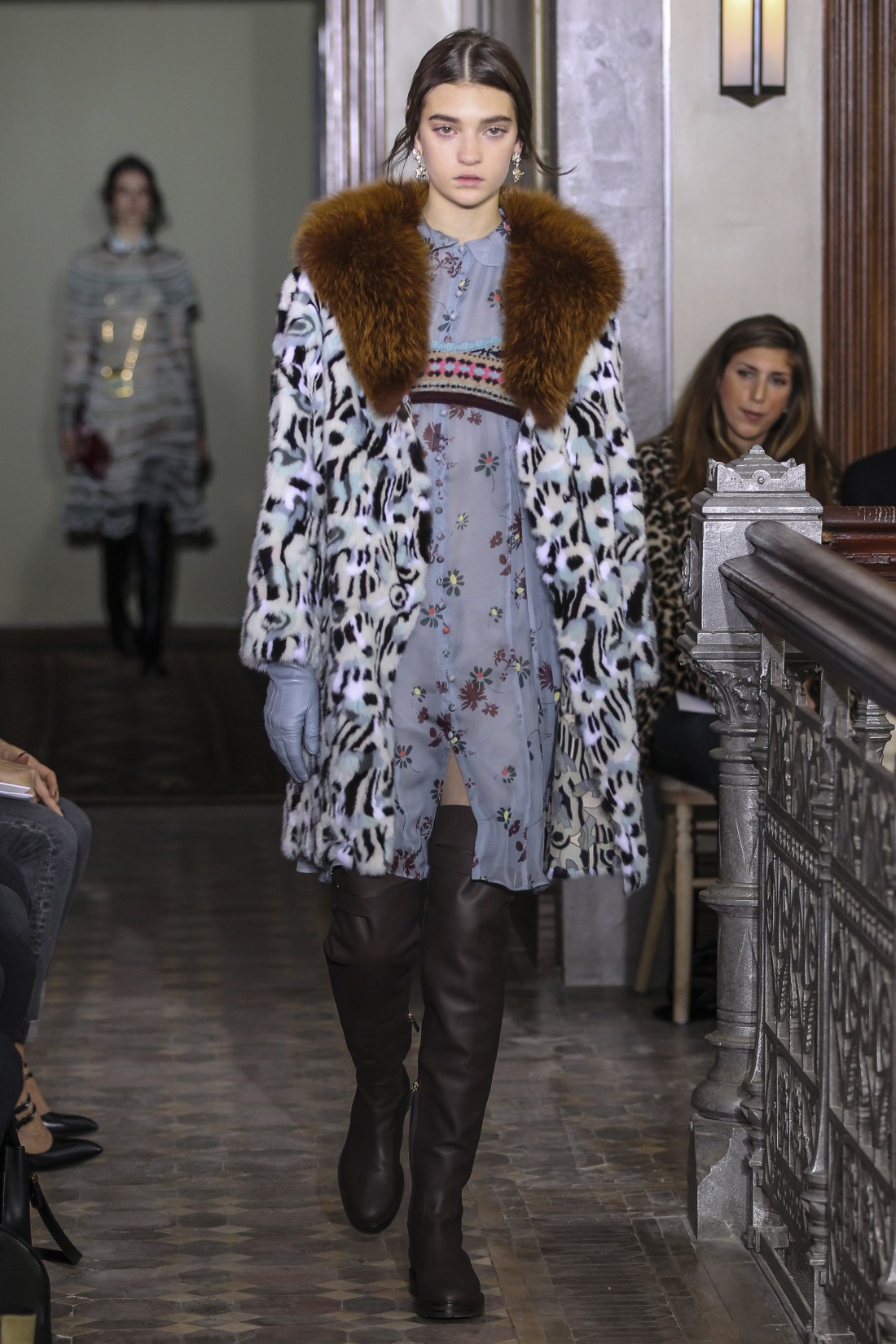 Юлия Ратнер на показе Valentino