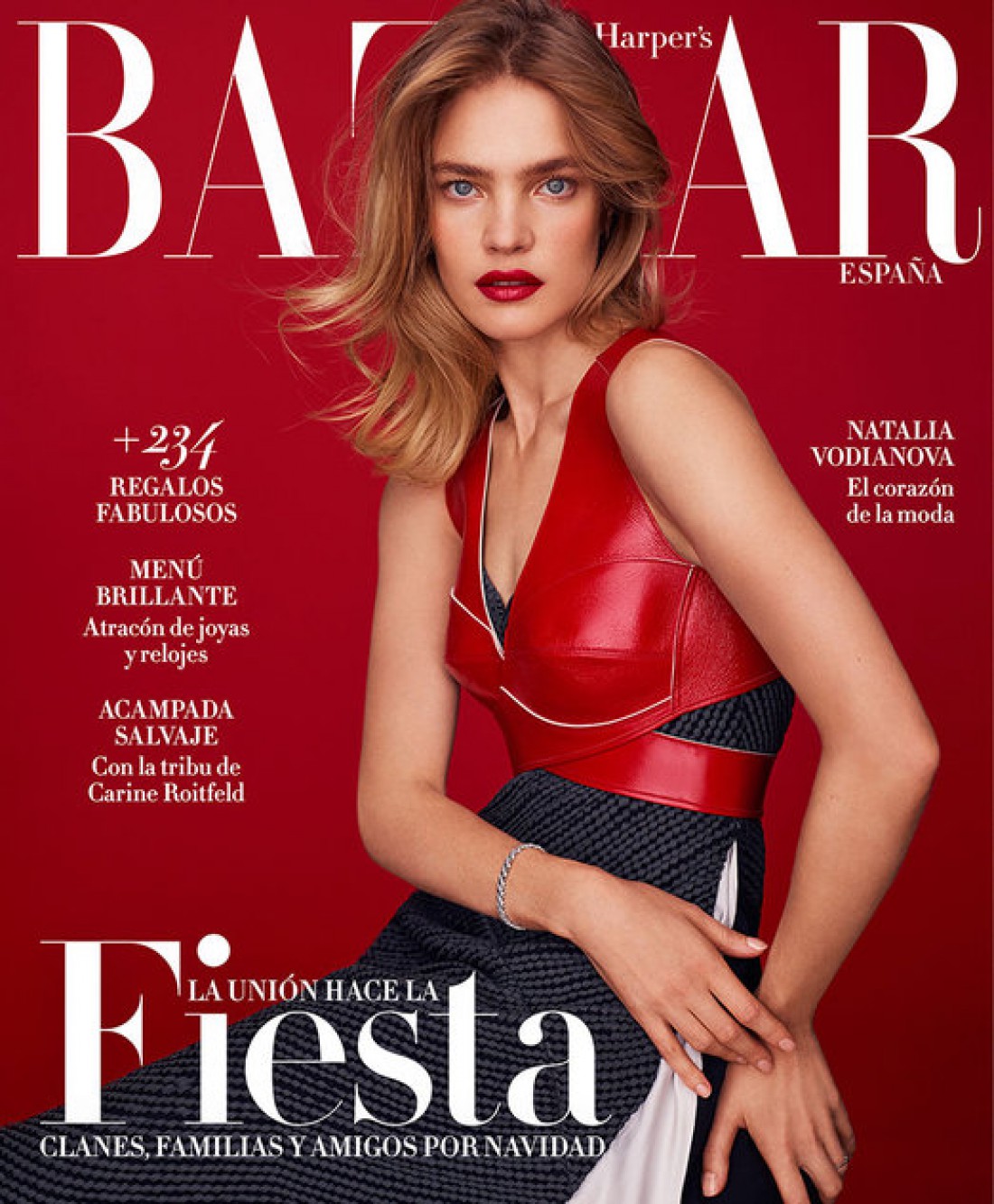 Наталья Водянова на страницах Harper's Bazaar