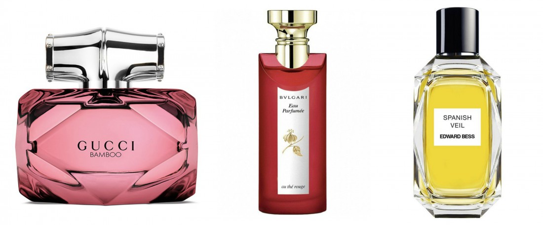 Gucci Bamboo, Bvlgari Eau Parfumée, Edward Bess Spanish Veil Perfume
