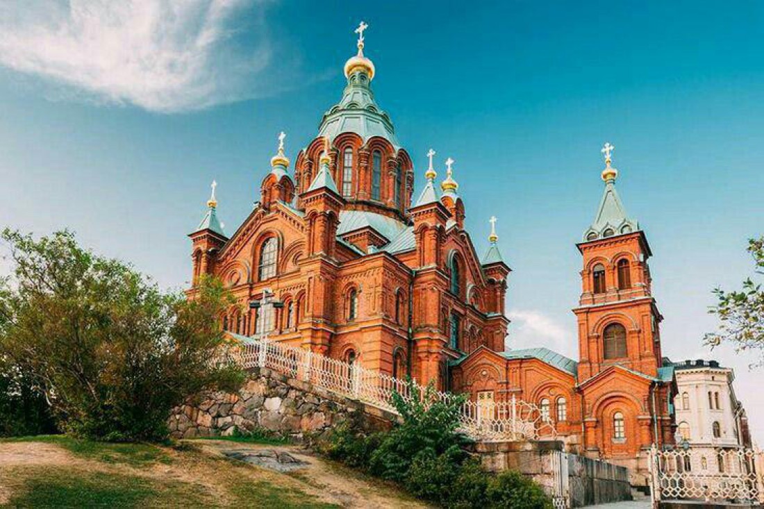 Успенский собор в городе Хельсинки