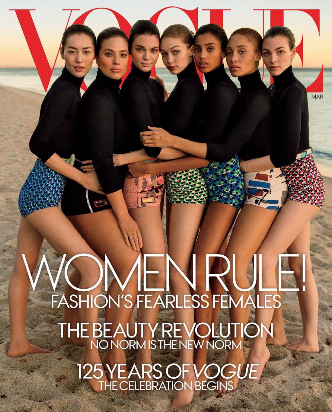 Мартовская обложка американского журнала Vogue