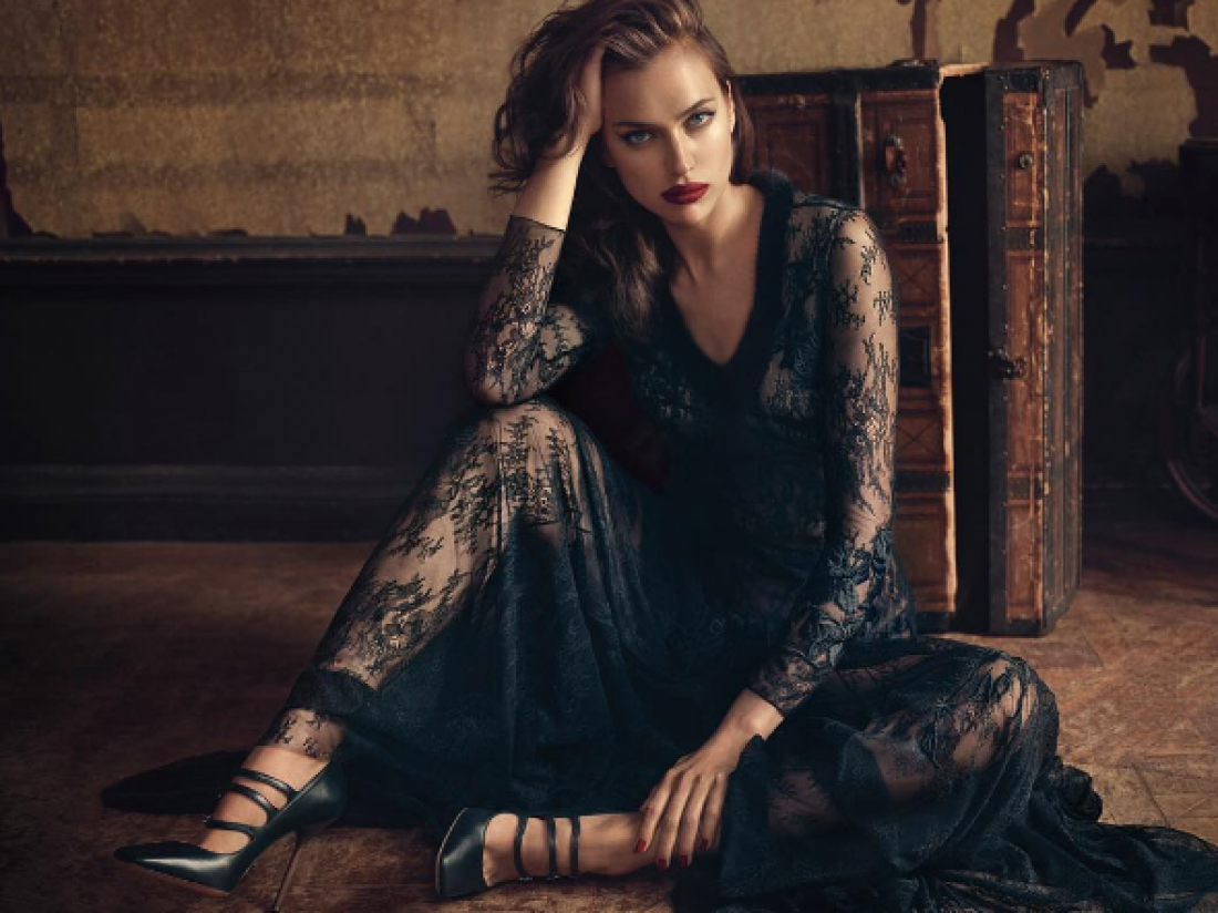 Невероятная Ирина Шейк снялась для Blumarine