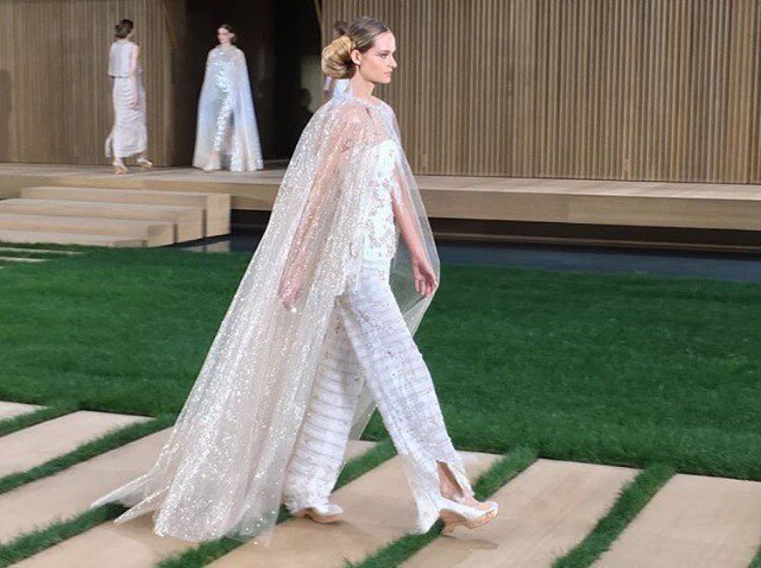 Показ Chanel Couture весна-лето 2016
