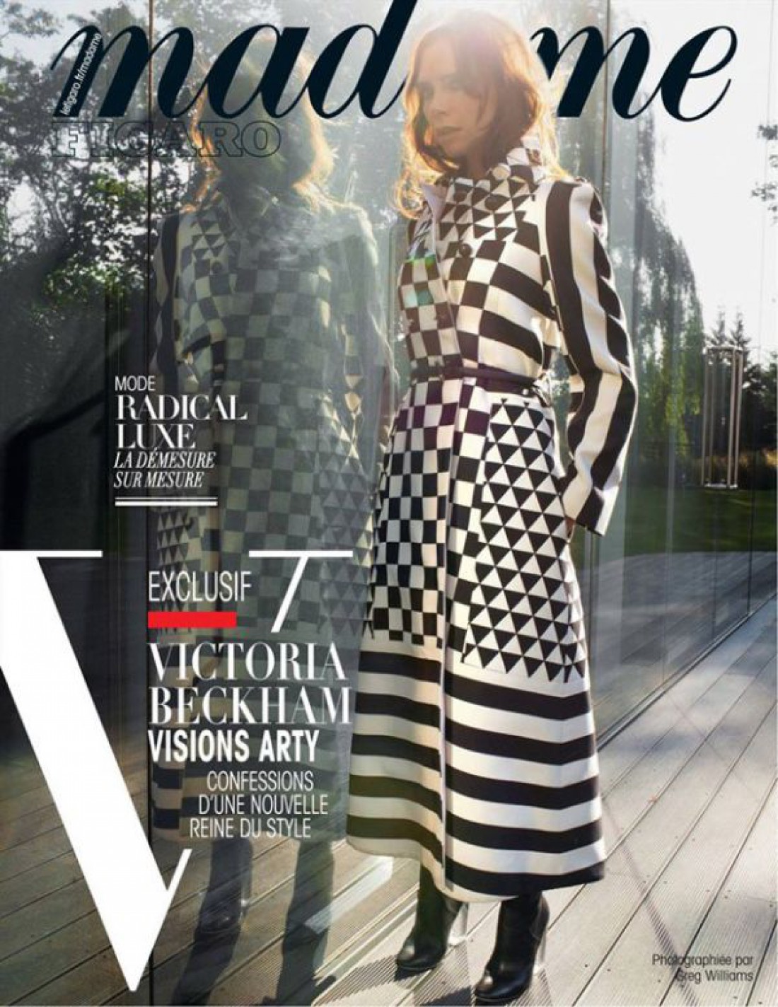 Виктория Бекхэм в новой фотосессии для Madame Figaro
