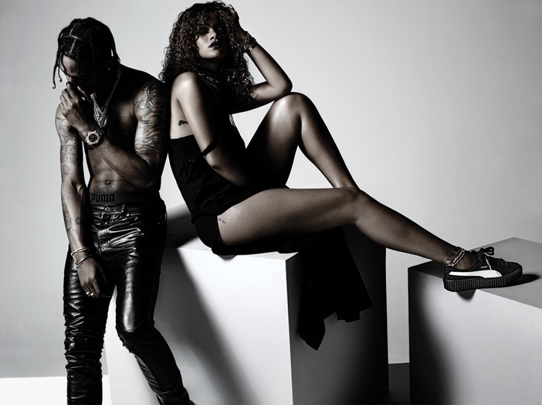 Рекламная кампания Fenty Puma by Rihanna
