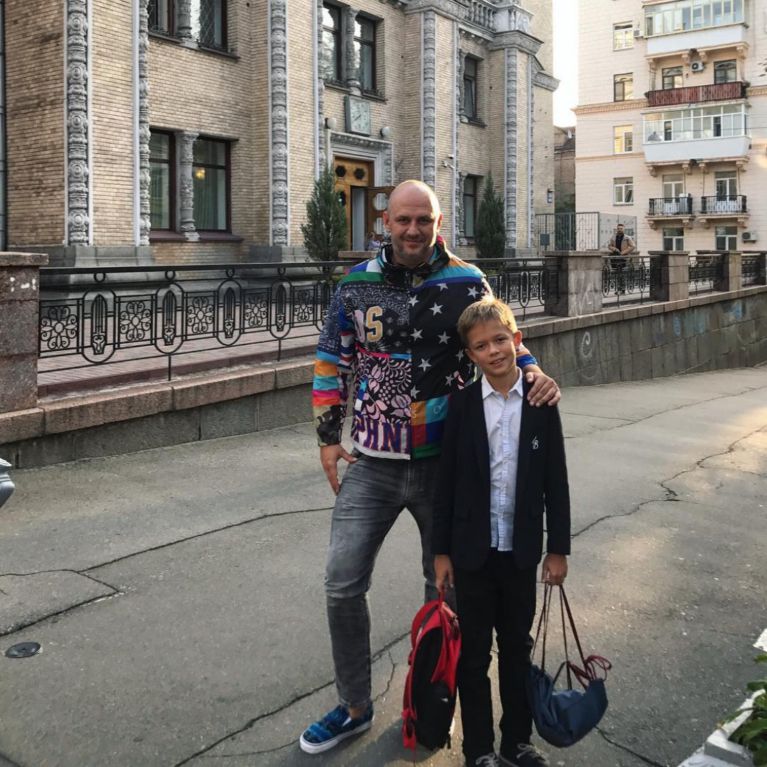 Потап с сыном