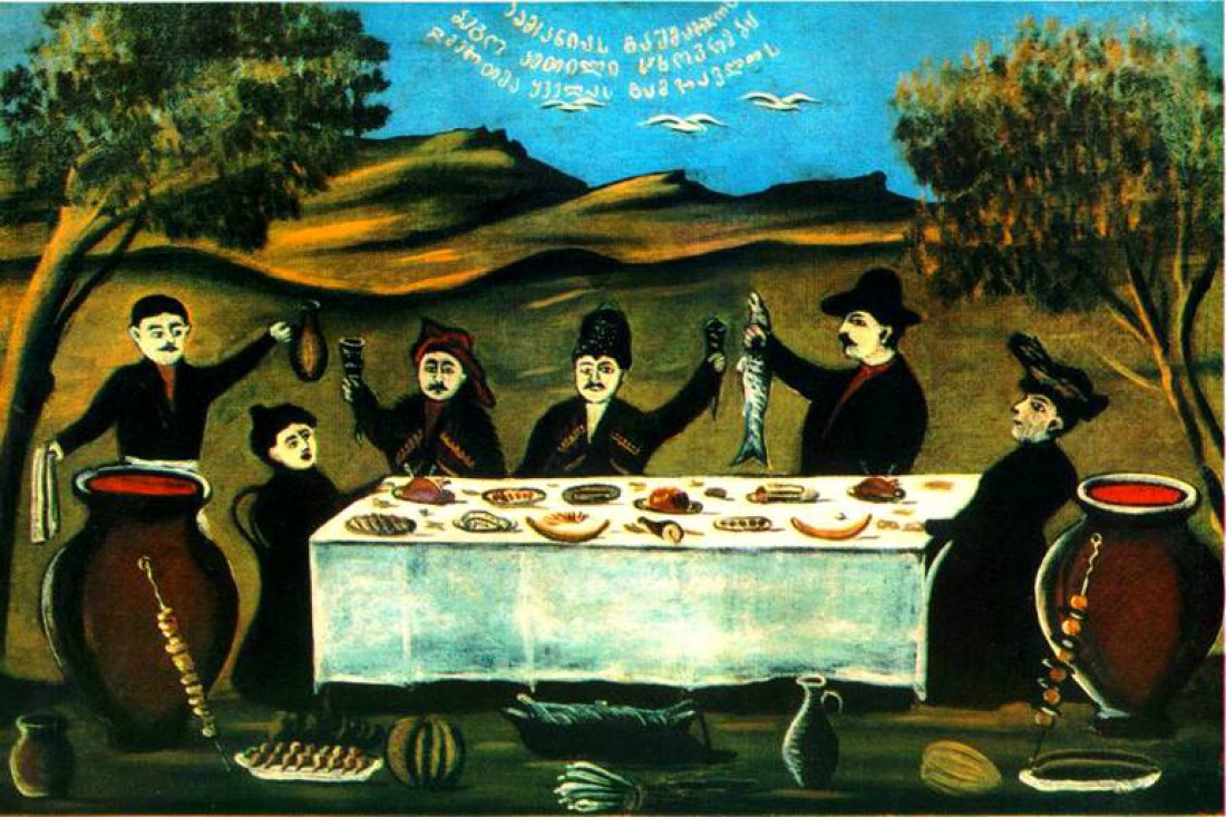 Пикник, Нико Пиросмани