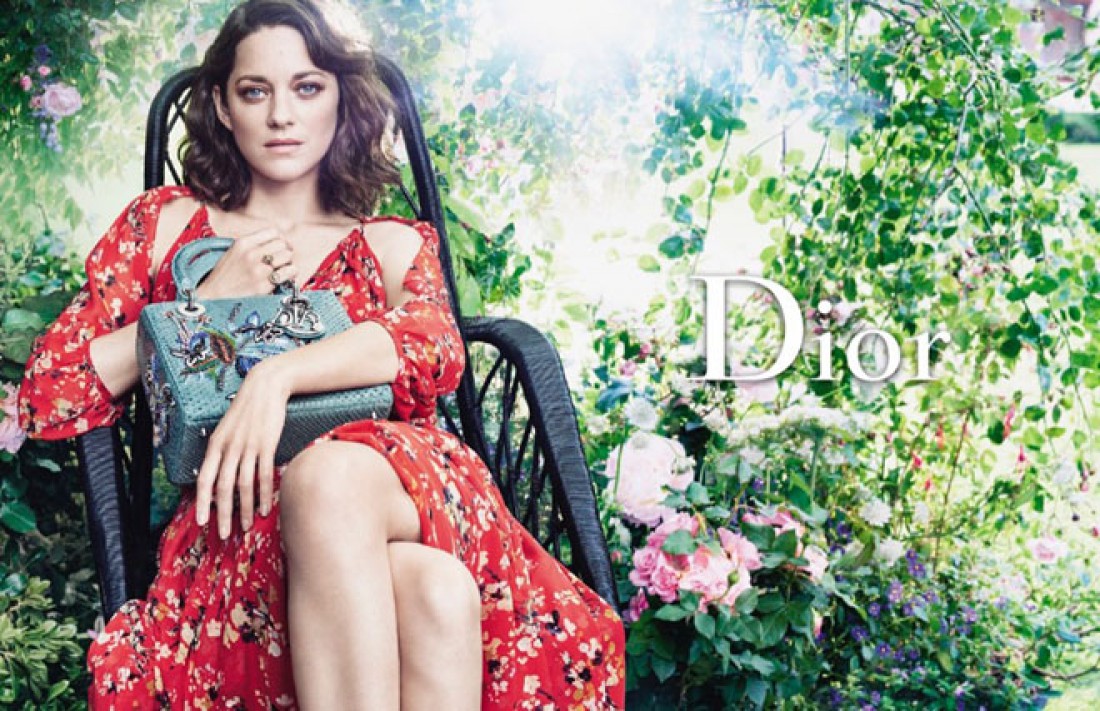 Марион Котийяр снялась в новой кампании Dior
