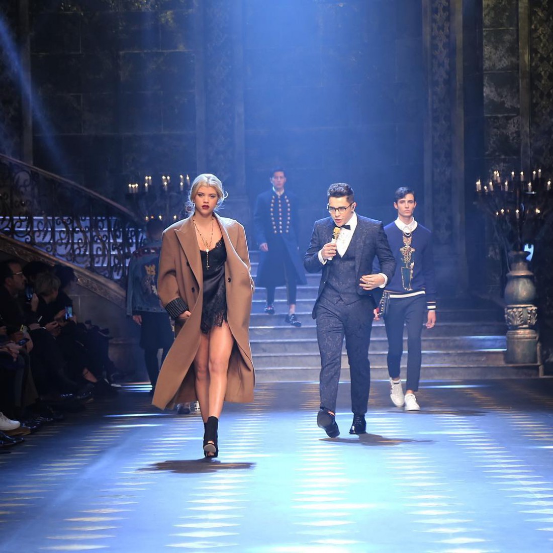 София Ричи на показе Dolce&Gabbana