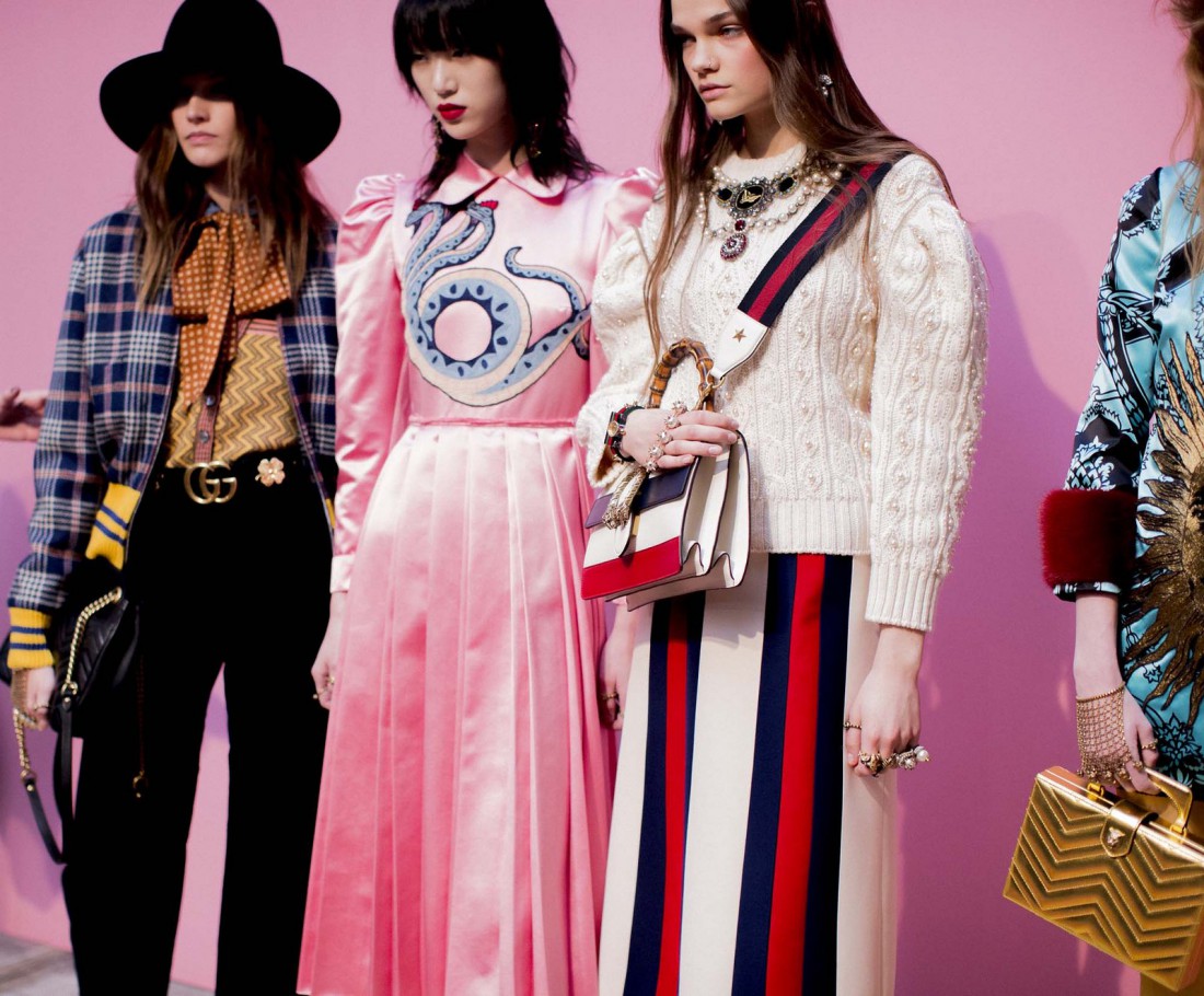 Бренд Gucci объединяет мужской и женский показы
