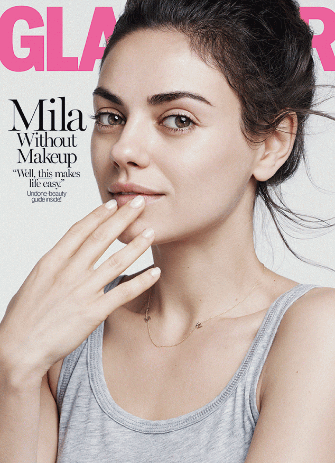 Актриса Мила Кунис на страницах Glamour
