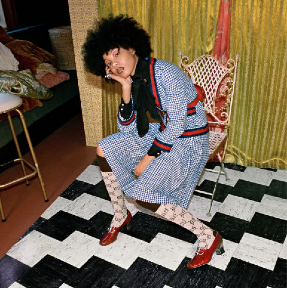 Рекламная кампания Gucci Pre-Fall 2017