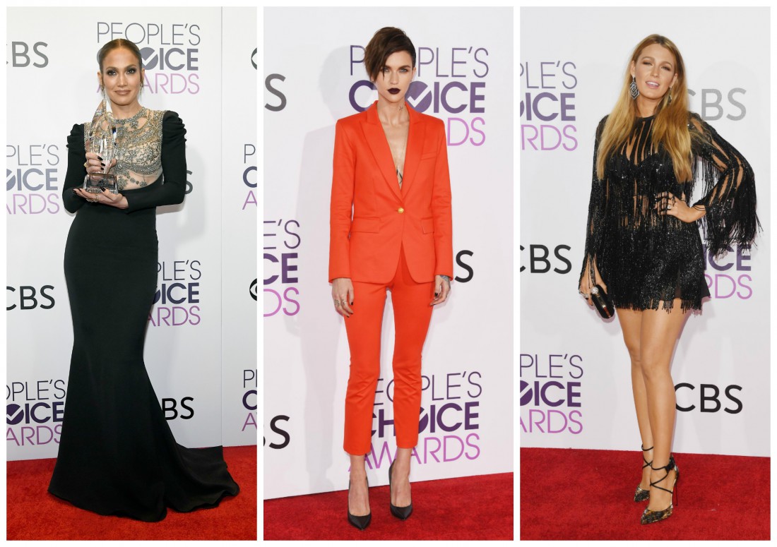 Три лучших образа People's Choice Awards 2017