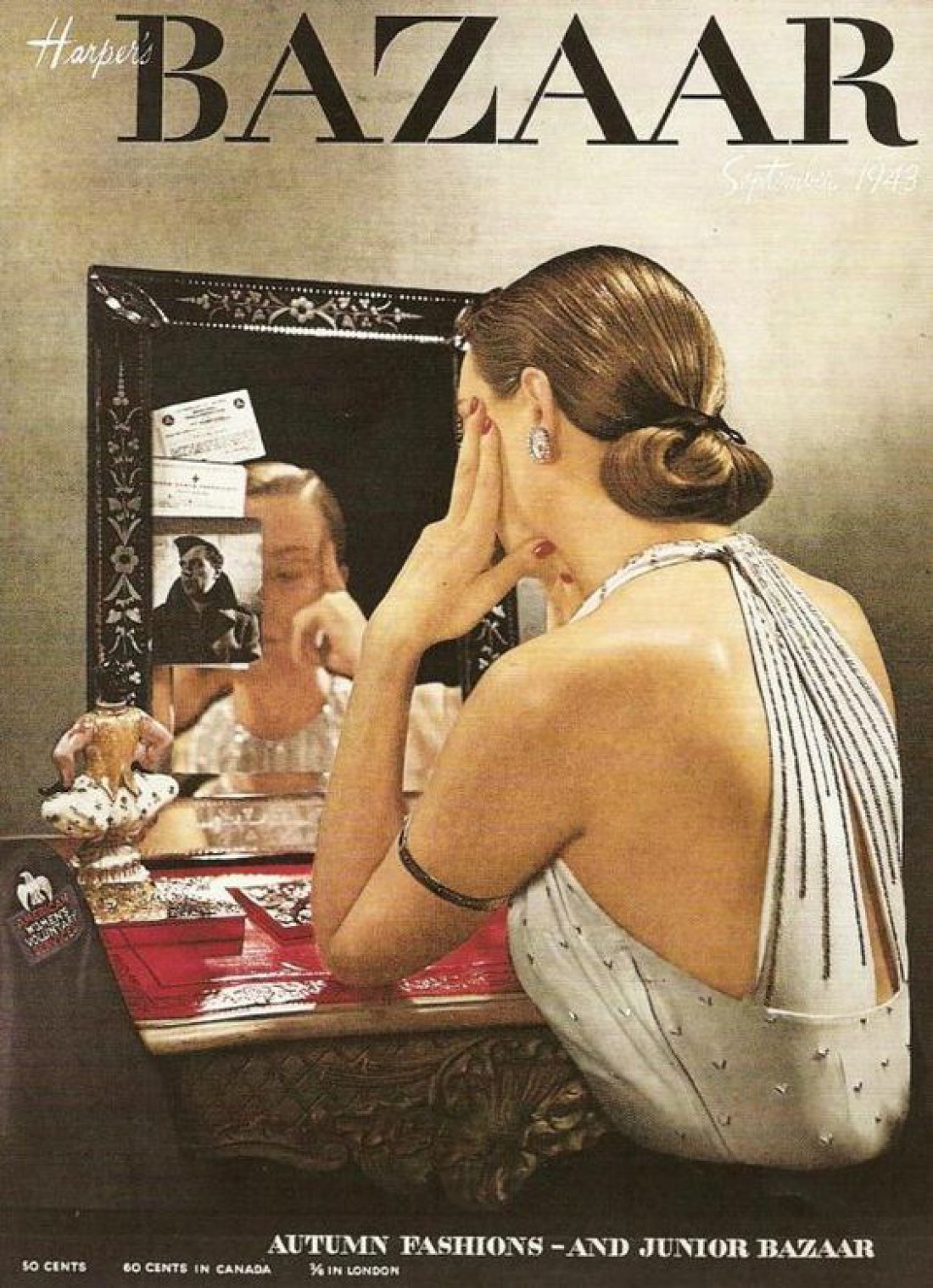 Обложка Harper’s Bazaar, 1943 год