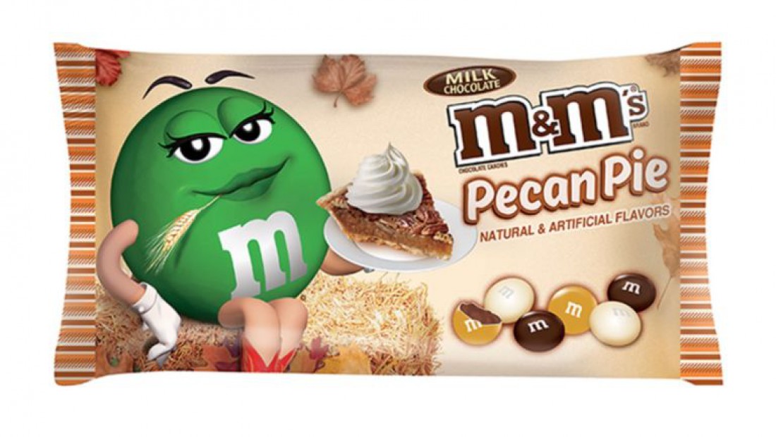 M&M's Pecan Pie