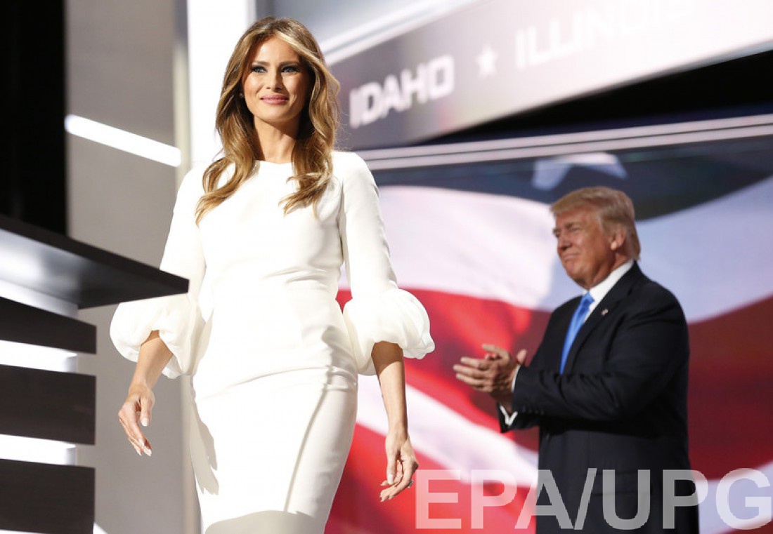 Мелания и Дональд Трамп