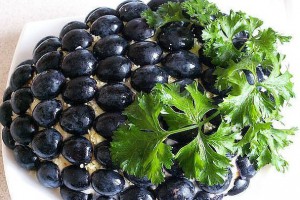Виноградный салат рецепт с фото