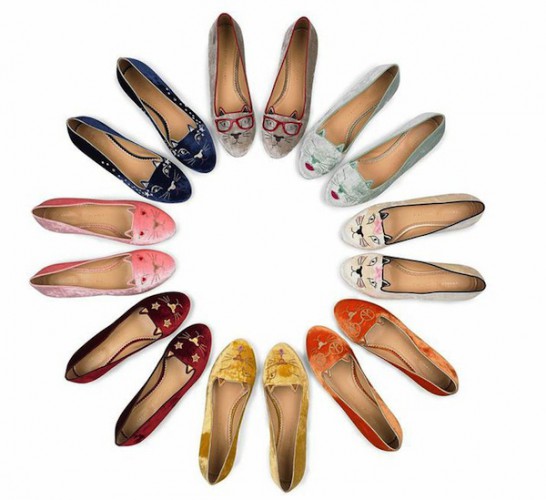 Kitty & Co - балетки-кошки от Charlotte Olympia
