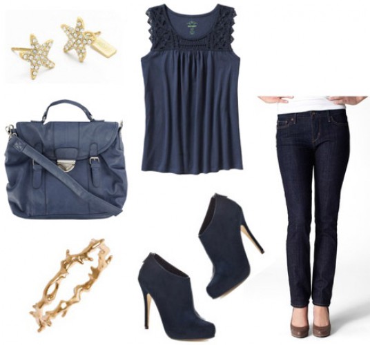 Монохромный look