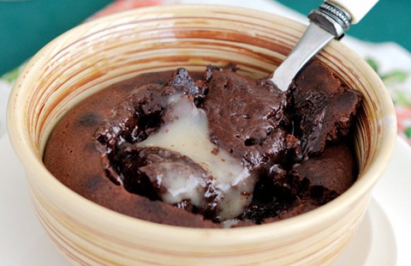 Рецепт 
                Воскресный десерт: Шоколадный пудинг с карамелью
            