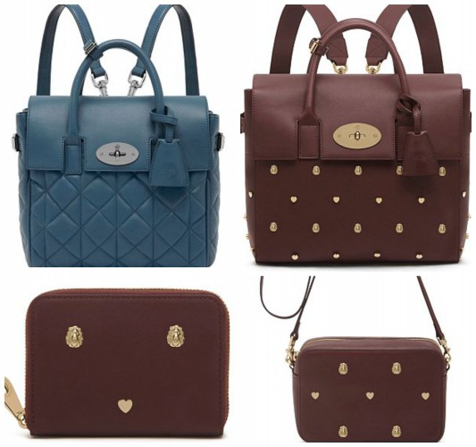 Кара Делевинь создала коллекцию сумок для Mulberry
