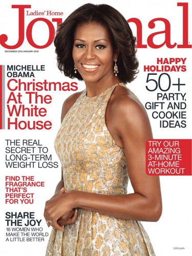 Мишель Обама украсила праздничную обложку журнала Ladies' Home Journal