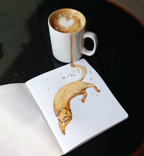 Кот из Cappuccino