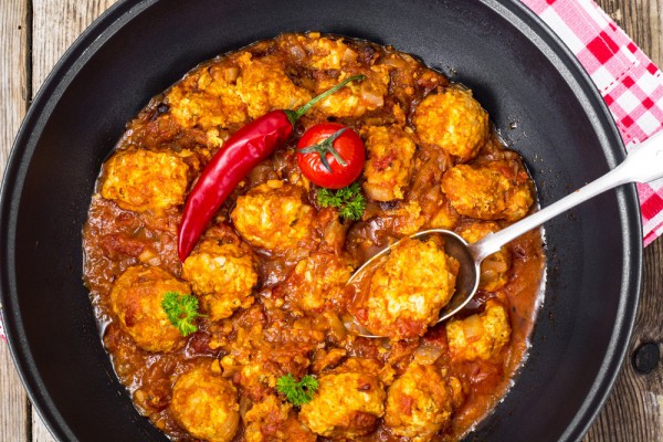 Мясные шарики из индейки