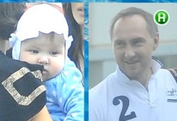 Дочь Надежды Мейхер и ее отец