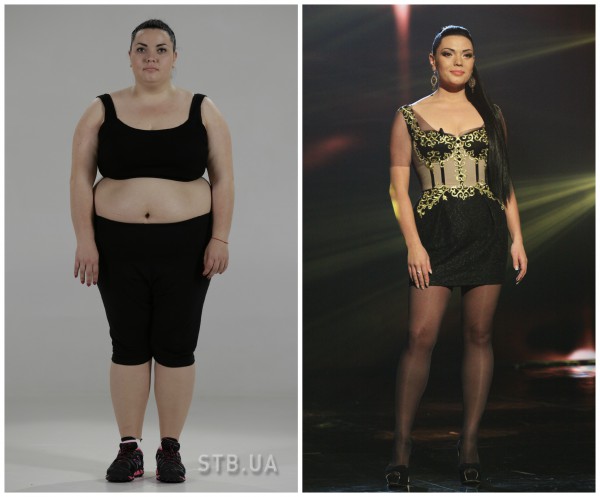 Зважені та щасливі 4: Юлия Фомина весила 118 кг, она похудела до 56 кг, что в процентном соотношении - 52, 54%