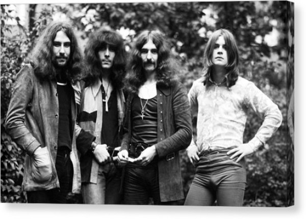 Black Sabbath в 1970 году (Оззи Осборн - крайний справа)