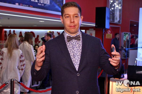 Актер Иван Моховиков на премьере фильма Вий