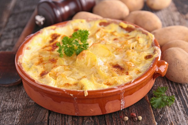 Картофельный гратен