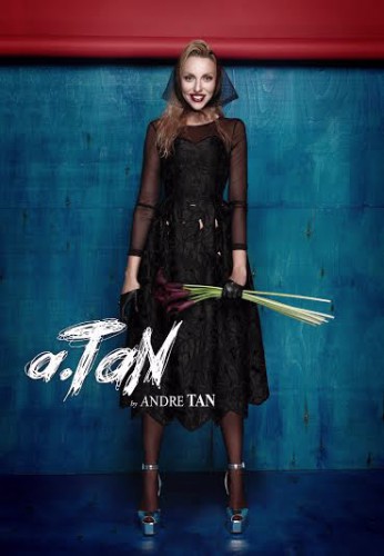 Певица Оля Полякова в кампейне a.TaN by Andre Tan