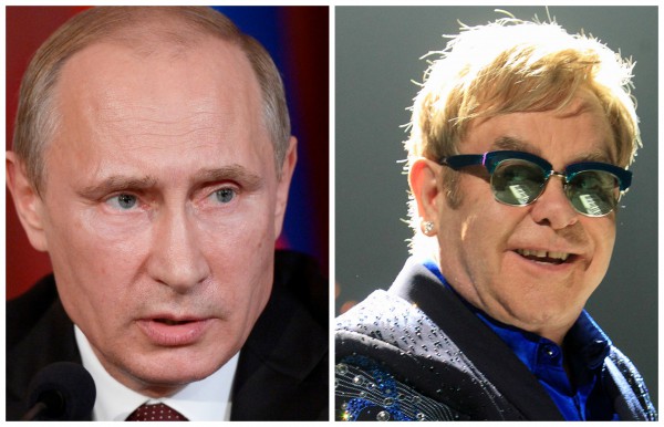 Элтон Джон хочет увидеться с Путиным