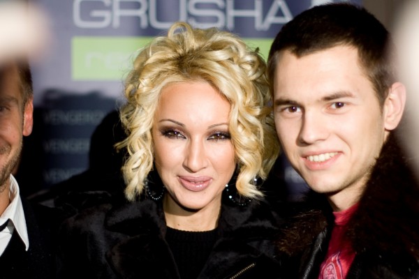Лера Кудрявцева с сыном Жаном
