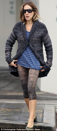 Сара Джессика Паркер в обыденной жизни